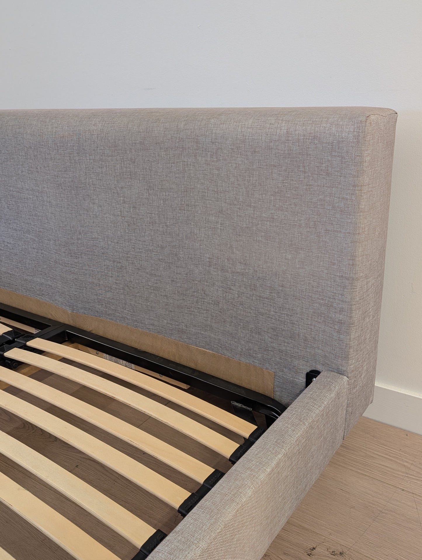 EQ3 Bento Queen Bedframe - Sherlock Nickel