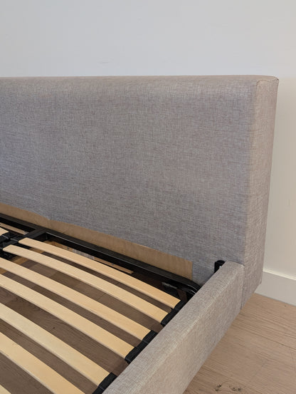 EQ3 Bento Queen Bedframe - Sherlock Nickel