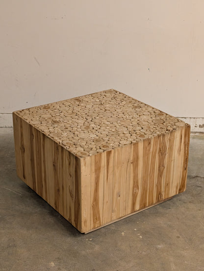Rustic Teak Coffee Table