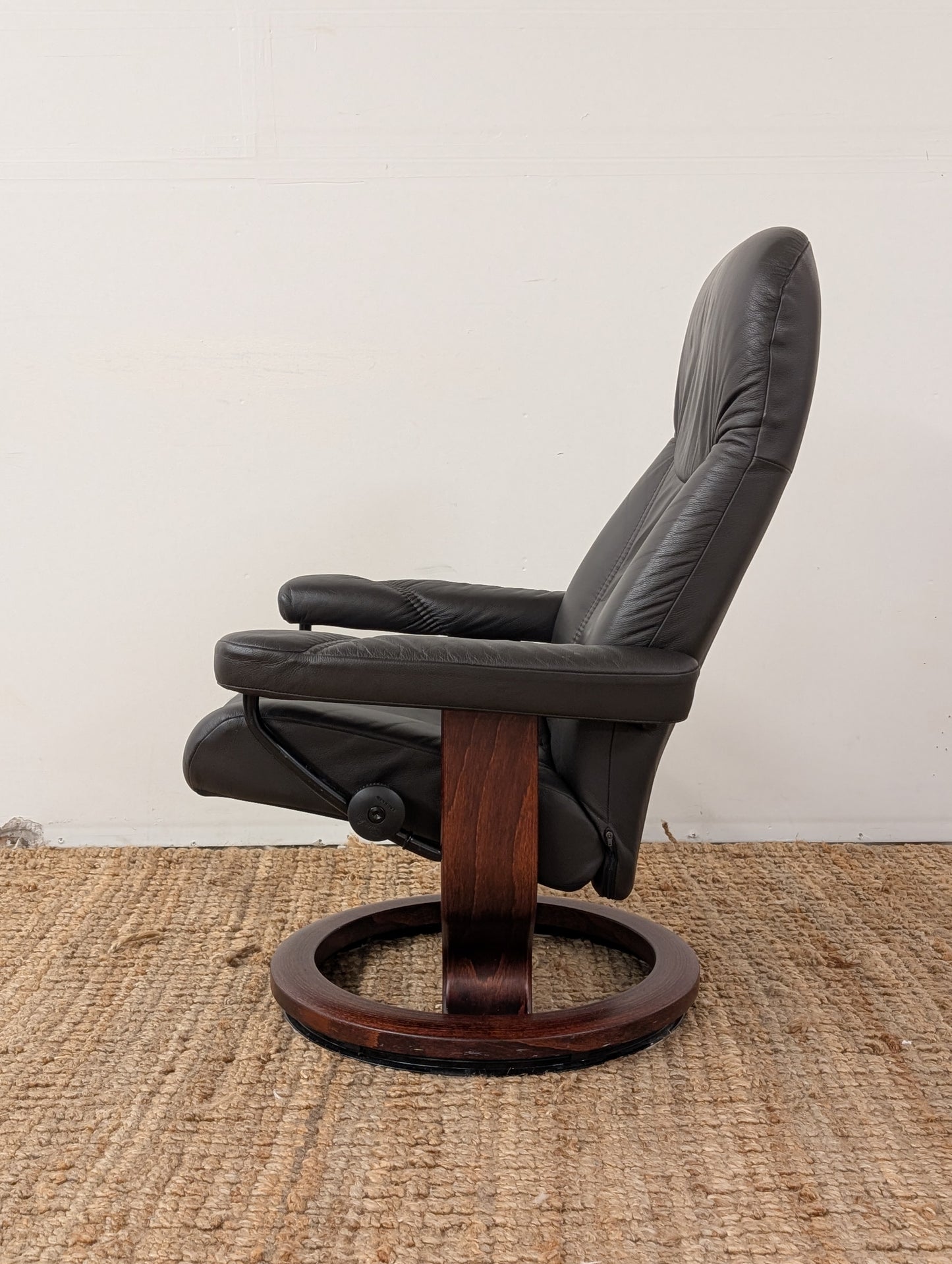 Stressless Consul Reclining Chair and Ottoman