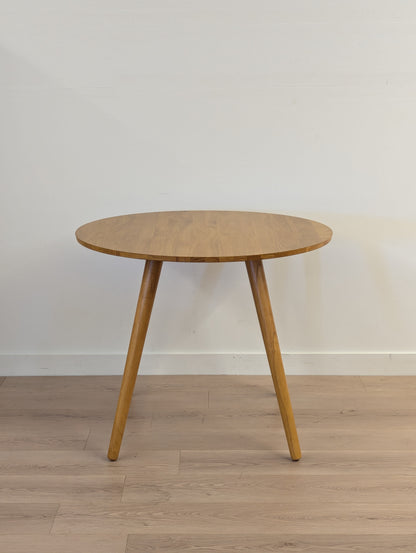 Article Seno 36" Round Dining Table - Oak