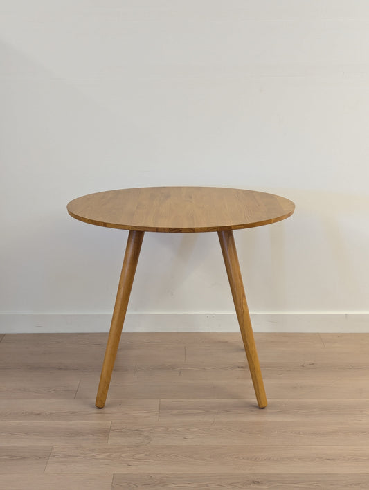 Article Seno 36" Round Dining Table - Oak