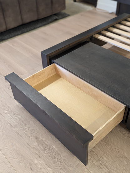 West Bros Furniture Phase Upholstered Bed W/ Nightstands