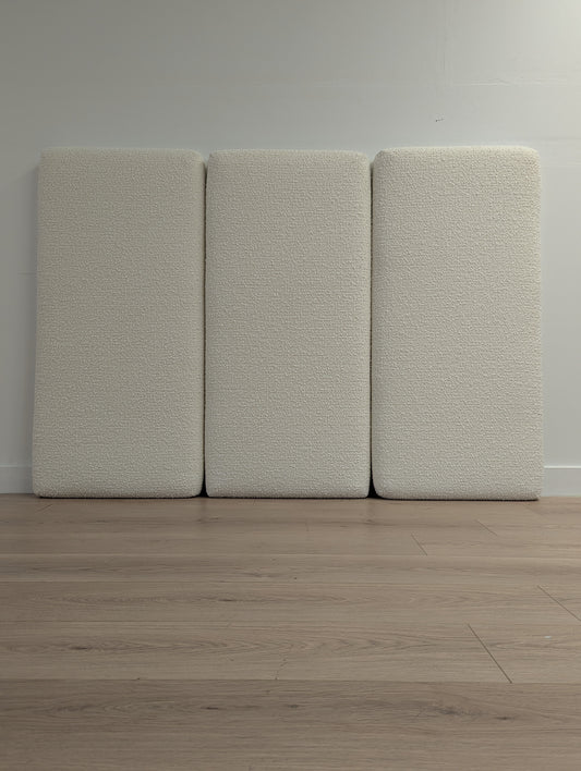 Article Noel Queen Headboard - Lunaria White Boucle