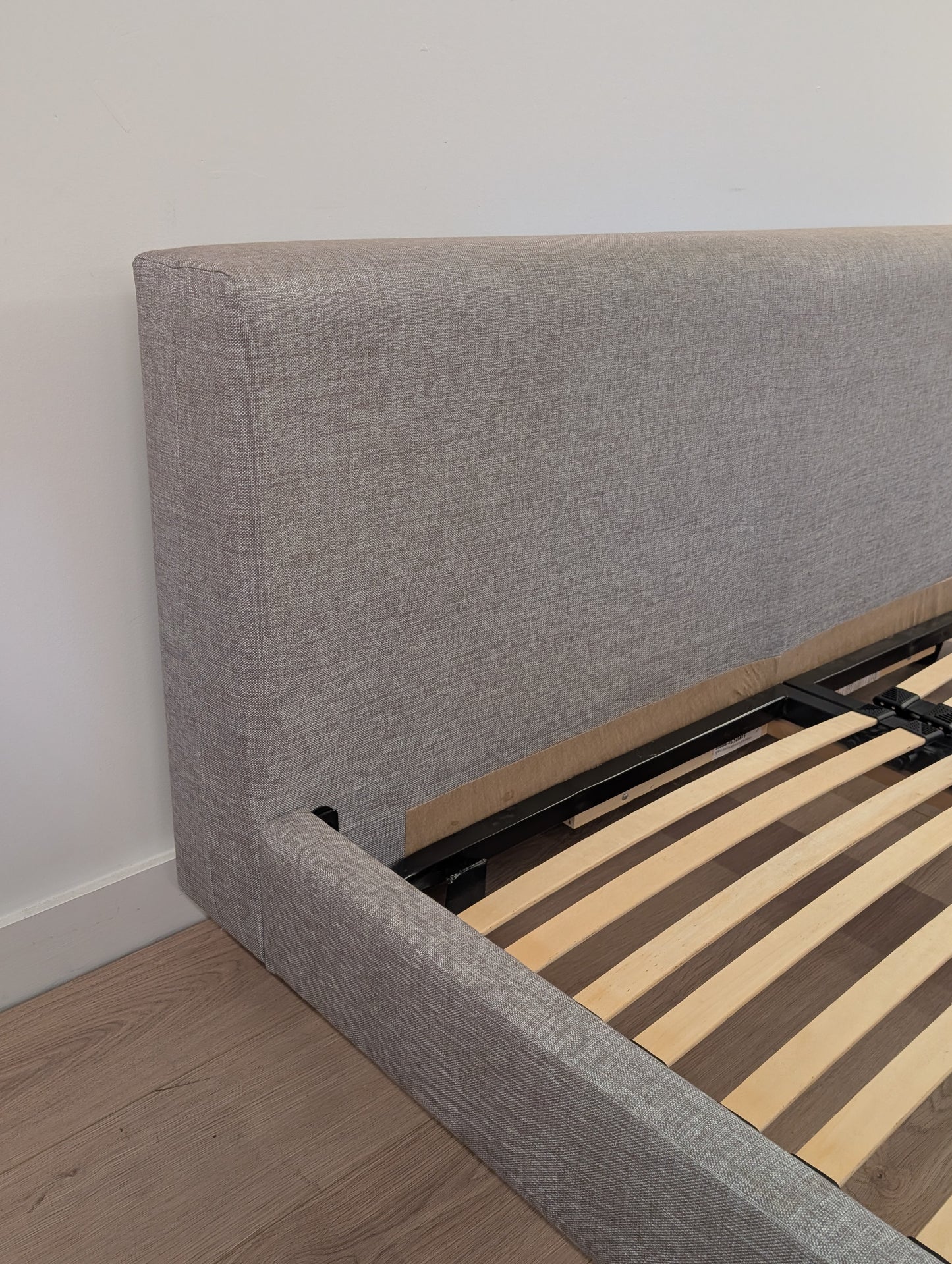 EQ3 Bento Queen Bedframe - Sherlock Nickel