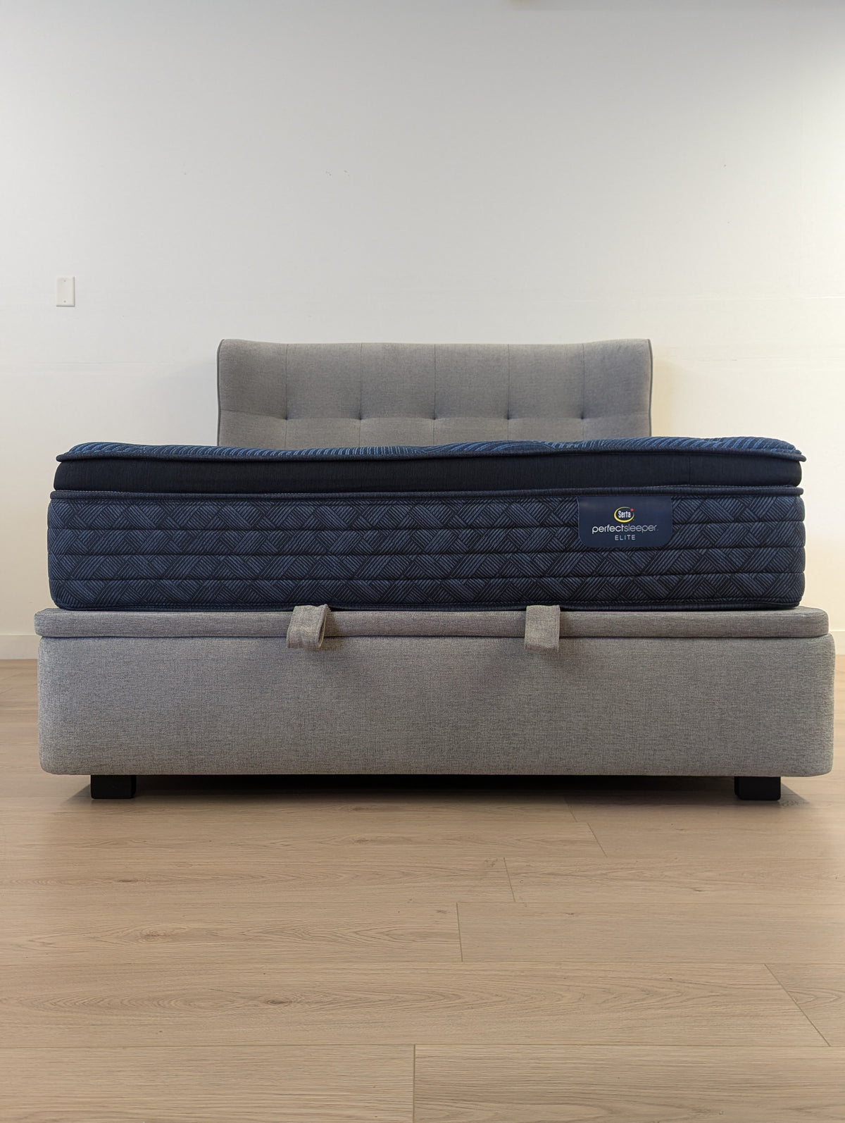 Scan Designs Alba Upholstered Lift Storage Queen Bedframe