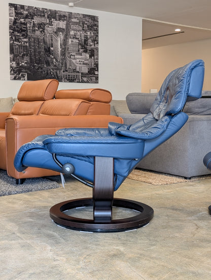 Stressless Reno Reclining Chair + Ottoman