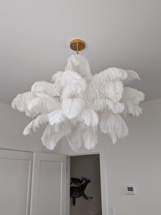 Regina Andrew Josephine Ostrich Feather