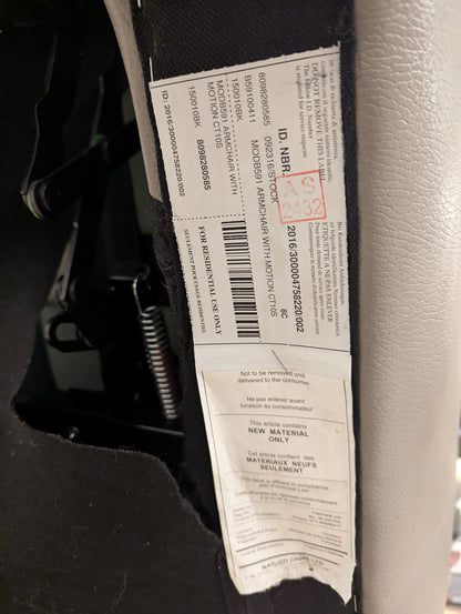 Natuzzi Editions MODB591 Motion Reclining Chair