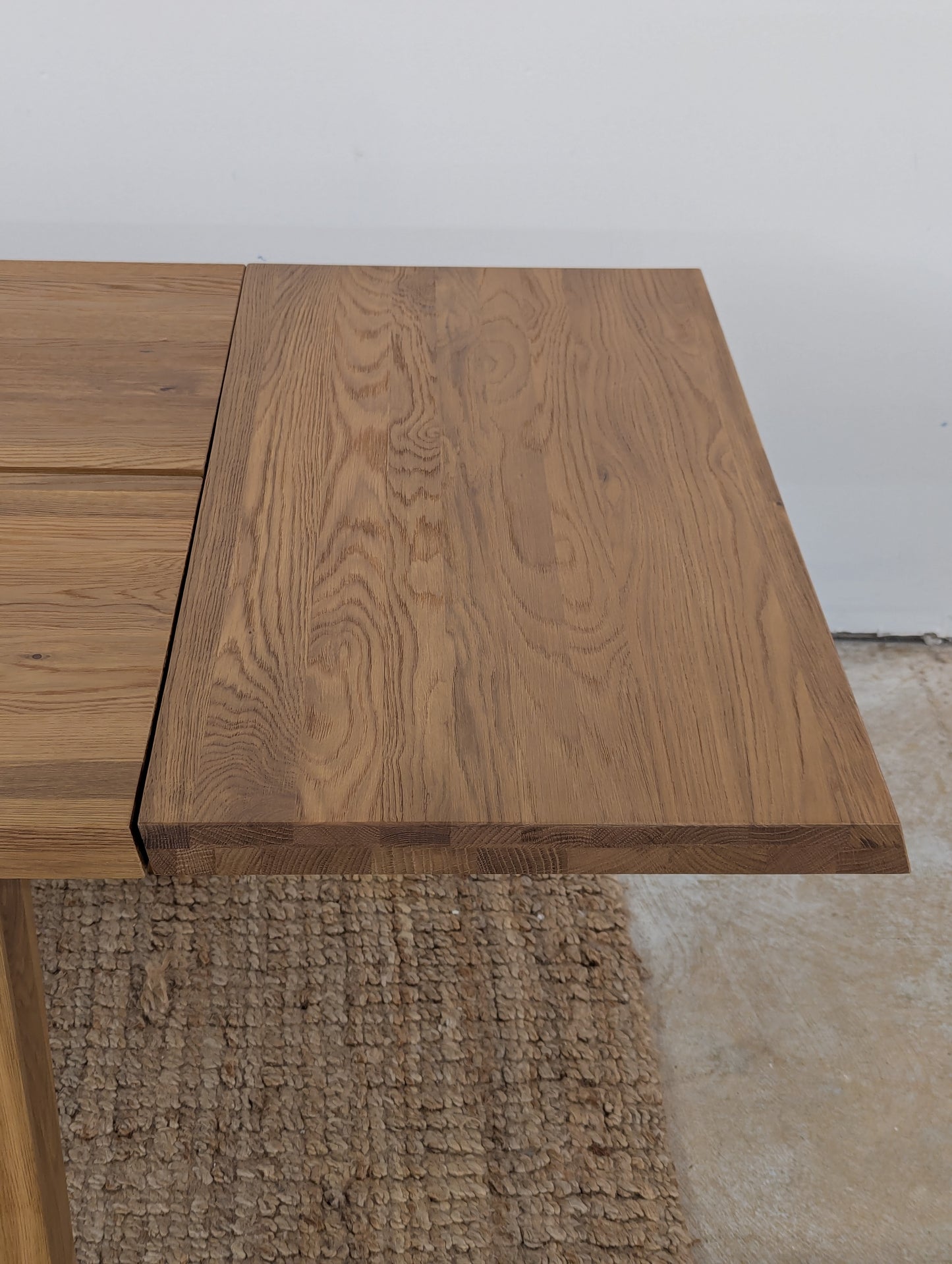 Article Madera 86" - 125" Solid Wood Extendable Dining Table - Oak