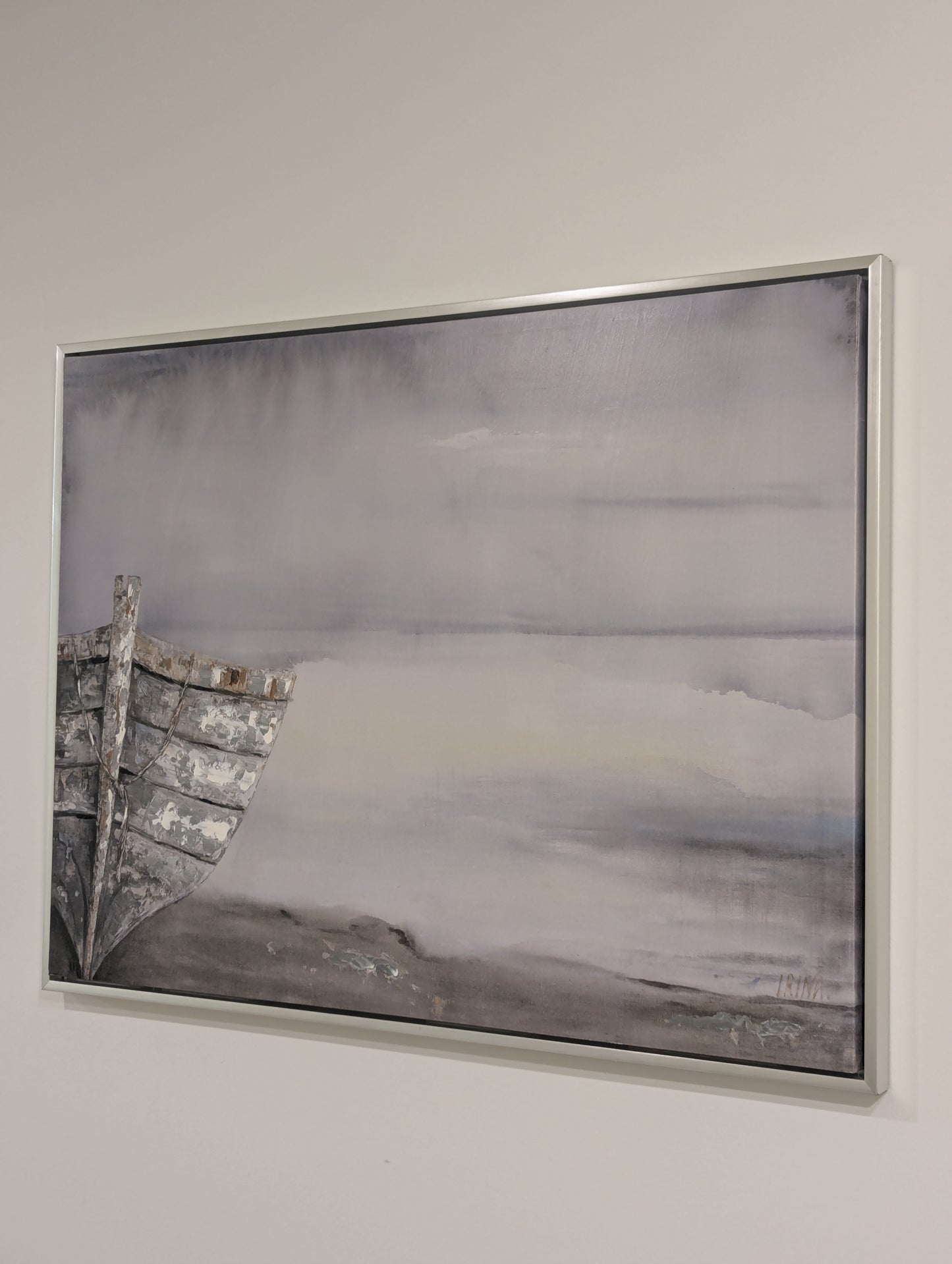 Urban Barn Silver Framed Beach Scene