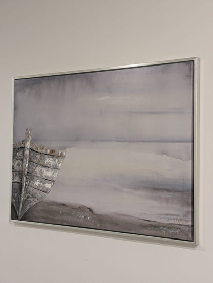 Urban Barn Silver Framed Beach Scene