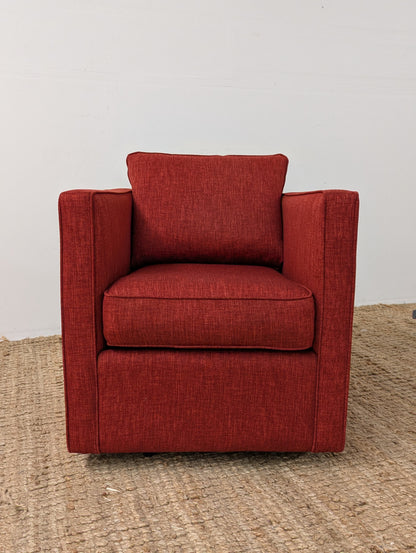 Decor-Rest 2050 Sergio Red Swivel Chair