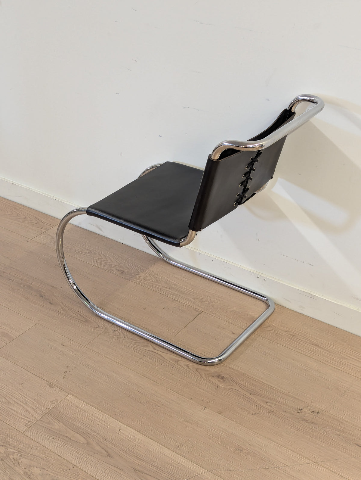 Alivar Italian MR10 by Mies van der Rohe Replication Chair (2 Available)