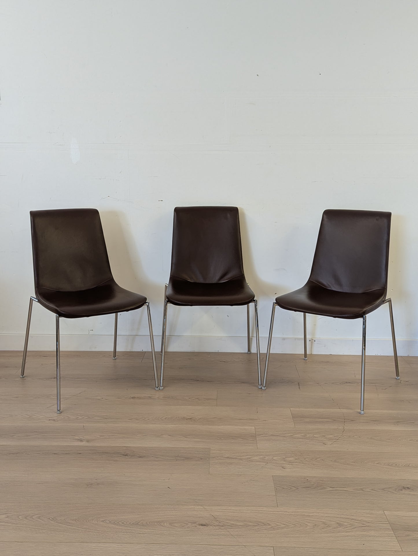de Sede 717 High Back Dining Chair without arms (set of 3)
