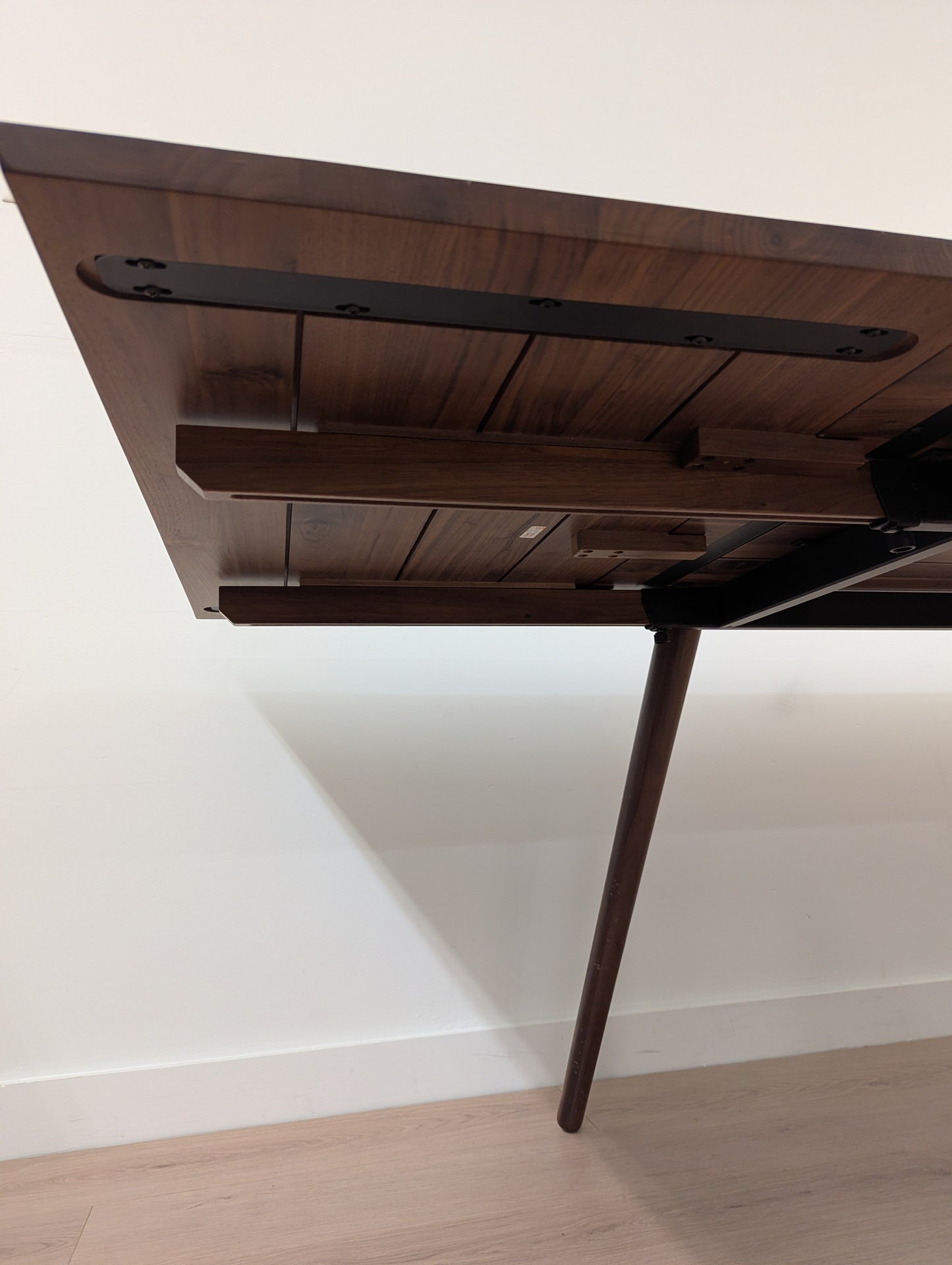 Article Seno 71"-110" Extendable Dining Table - Walnut