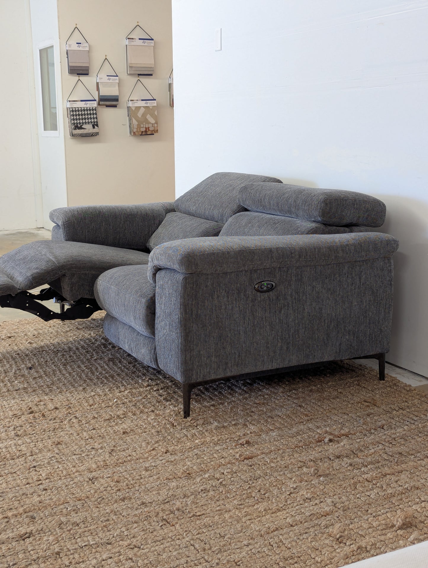 Scan Designs Barclay Dual Power Reclining Sofa