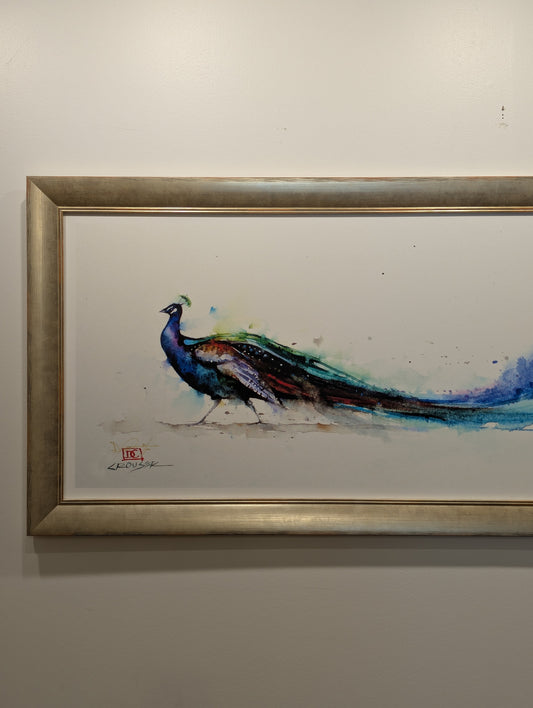 Moe's Peacock Print