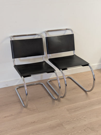 Alivar Italian MR10 by Mies van der Rohe Replication Chair (2 Available)