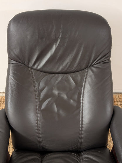 Stressless Consul Reclining Chair and Ottoman