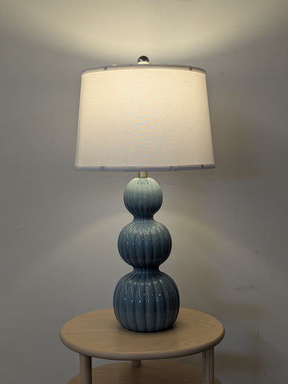 Maxax Blue Ceramic Table Lamp