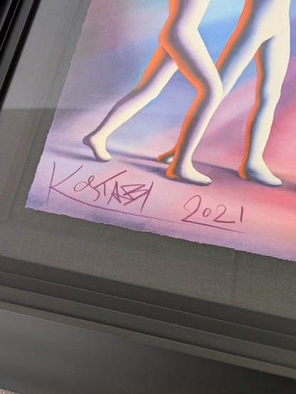 Mark Kostabi Spiritual Diagnosis Giclee
