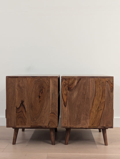 Moe's Claro Walnut Nightstands (Set of 2)