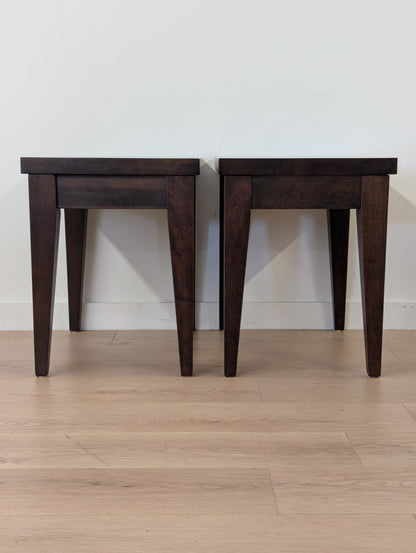 Solid Birch Canadel Side Table (2 Available)