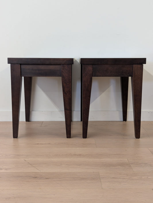 Solid Birch Canadel Side Table (2 Available)