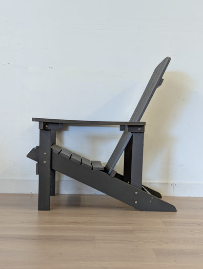 Plastic Adirondack Outdoor Lounge Chair (Set of 4)