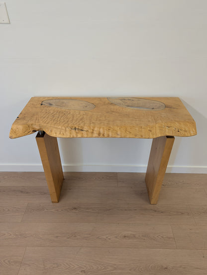 Live Edge Console Table
