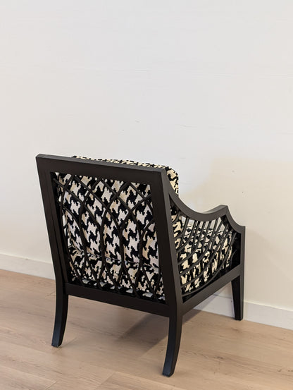 Sam Moore Houndstooth Armchair