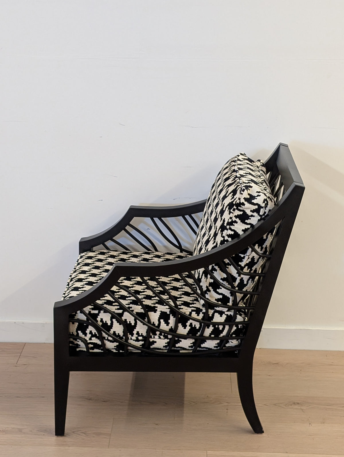 Sam Moore Houndstooth Armchair