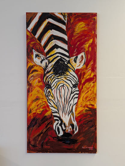 Zebra I by Joan Turner