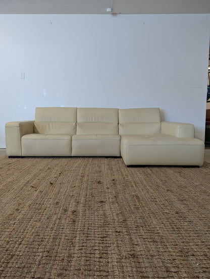 Gamma Tiffany Leather Sectional