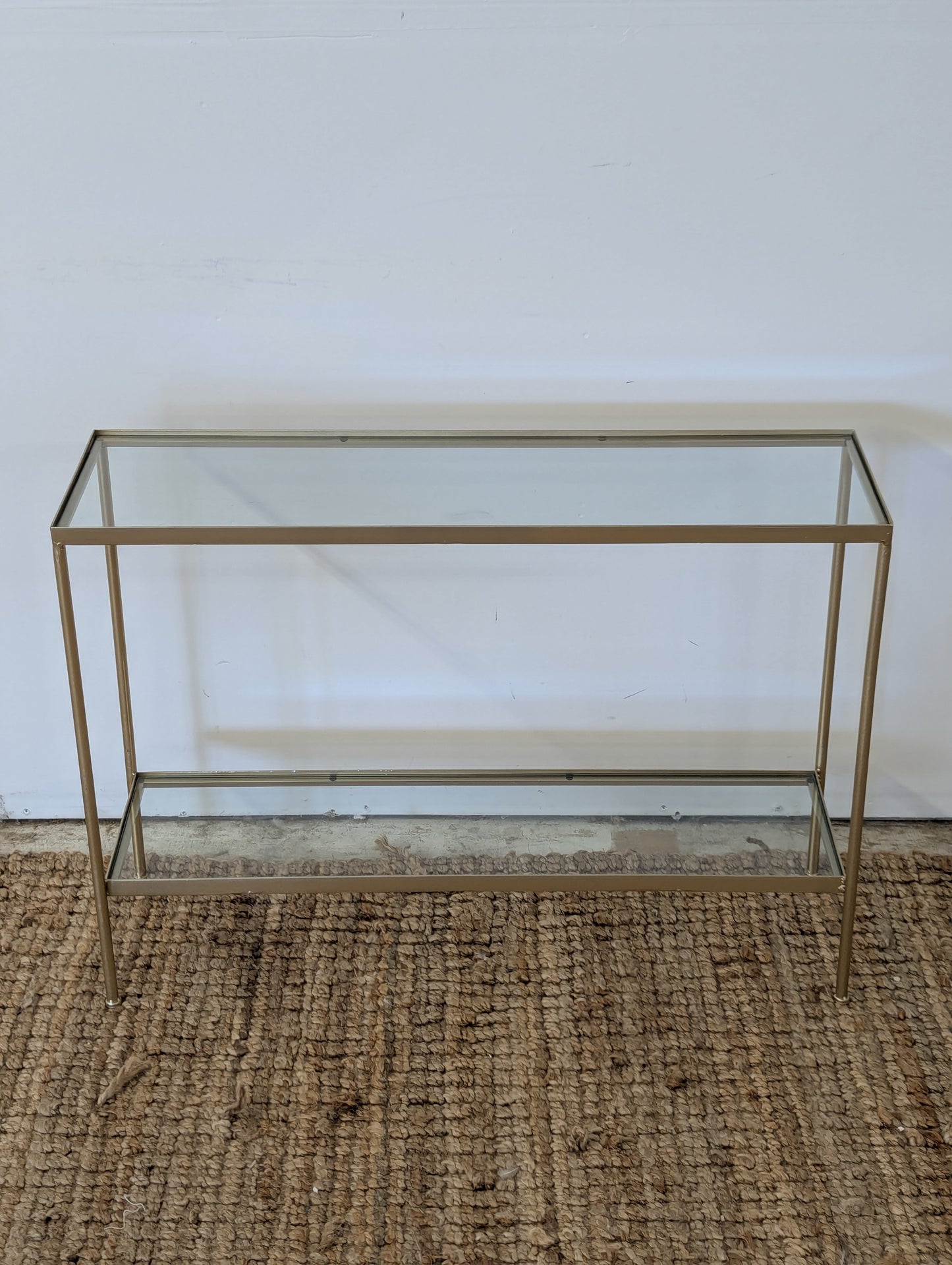 Glass Console Table