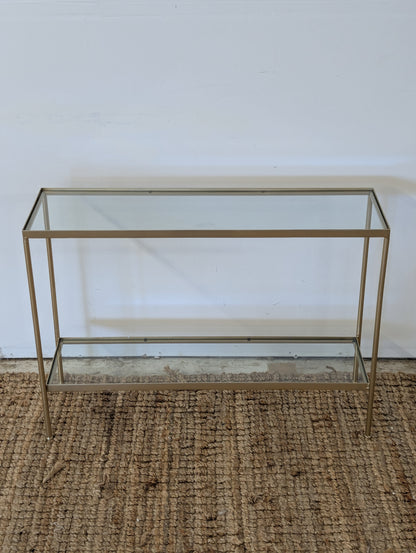Glass Console Table