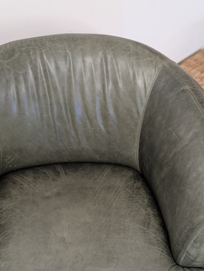 Crate & Barrel Merrick Swivel Chair