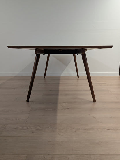 Article Seno 71"-110" Extendable Dining Table - Walnut