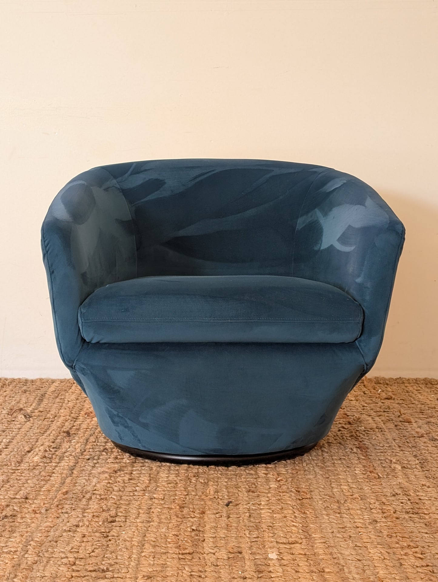 Scan Designs Geneva Fabric Swivel Chair