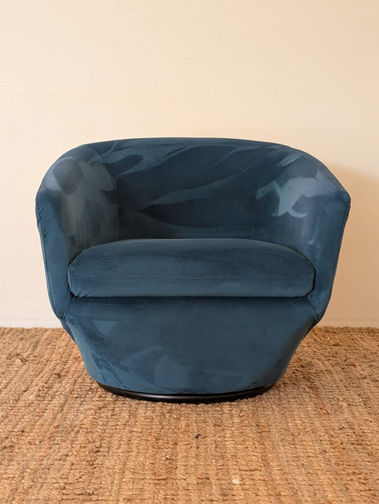 Scan Designs Geneva Fabric Swivel Chair