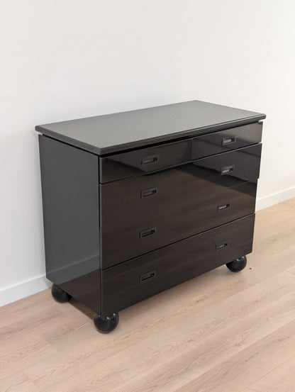 Black Marble Top Dovetail Dresser