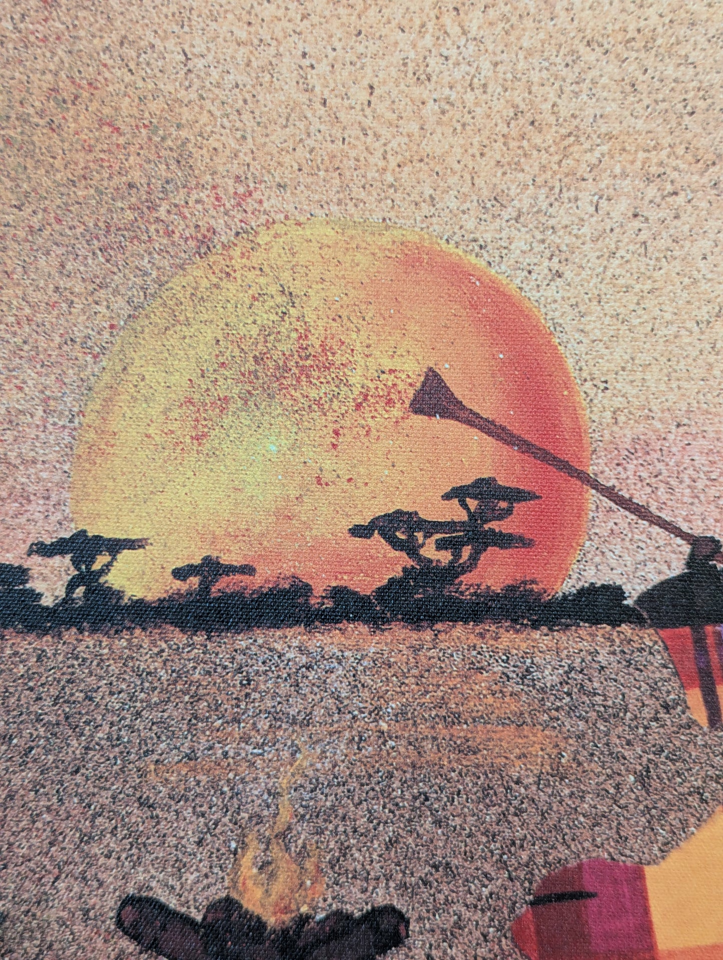 Planes of Africa I by Alonzo Saunders