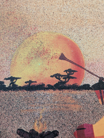 Planes of Africa I by Alonzo Saunders