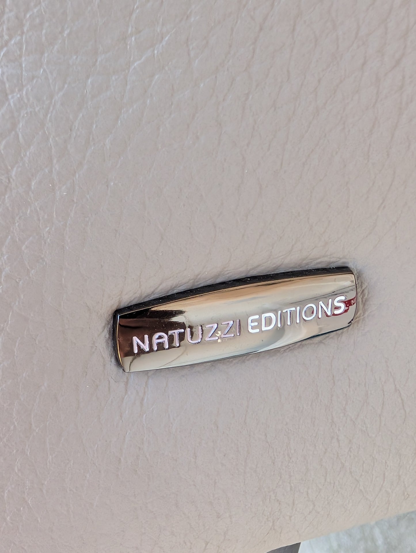 Natuzzi Editions Mod Zero Gravity Reclining Leather Chair