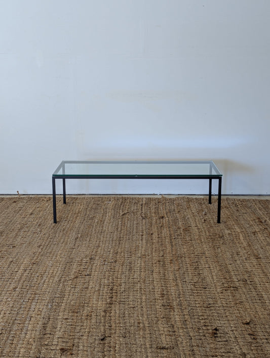 EQ3 Custom Glass Top Coffee Table