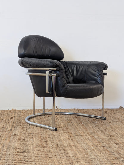 Vintage Germain Leather Chair