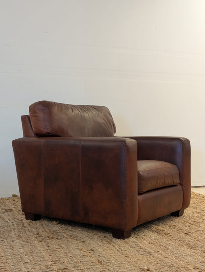 Full Grain Leather Chair