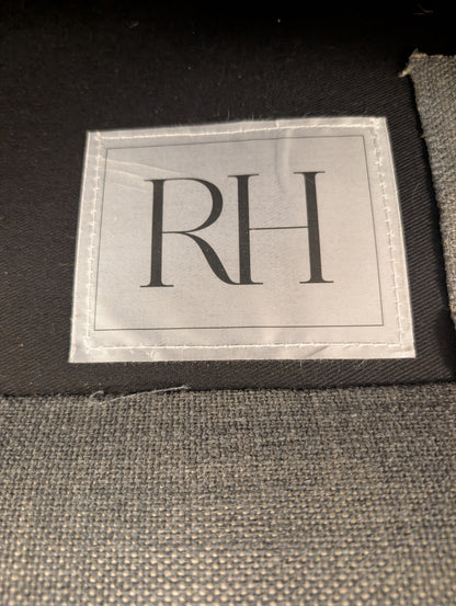 RH Maxwell 2 Cushion Sofa Perennials® Performance Textured Linen Weave