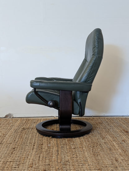 Ekornes Stressless Reclining Chair + Ottoman